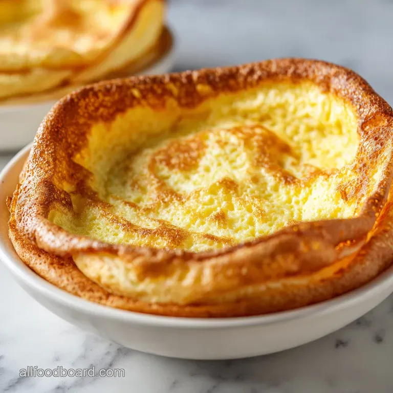 Fluffy German Pancakes: A Towering Breakfast Centerpiece
