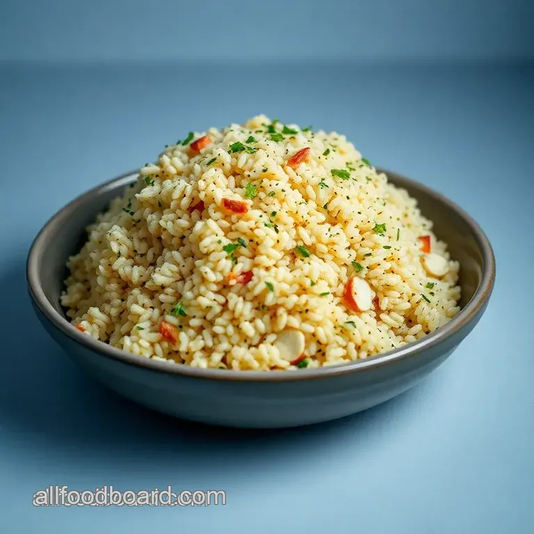 Fluffy Herb-Infused Quinoa in a Rice Cooker presentation