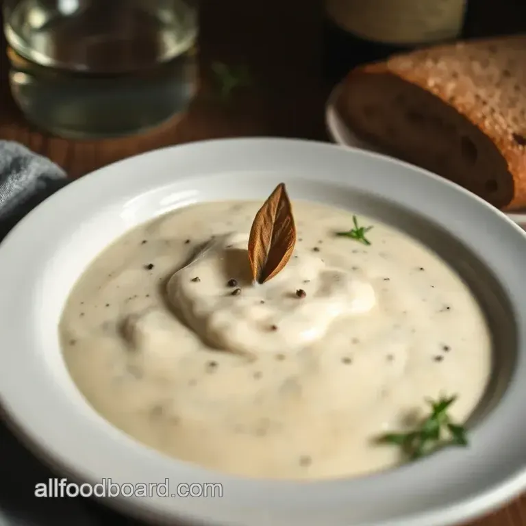 Foolproof Béarnaise Sauce presentation