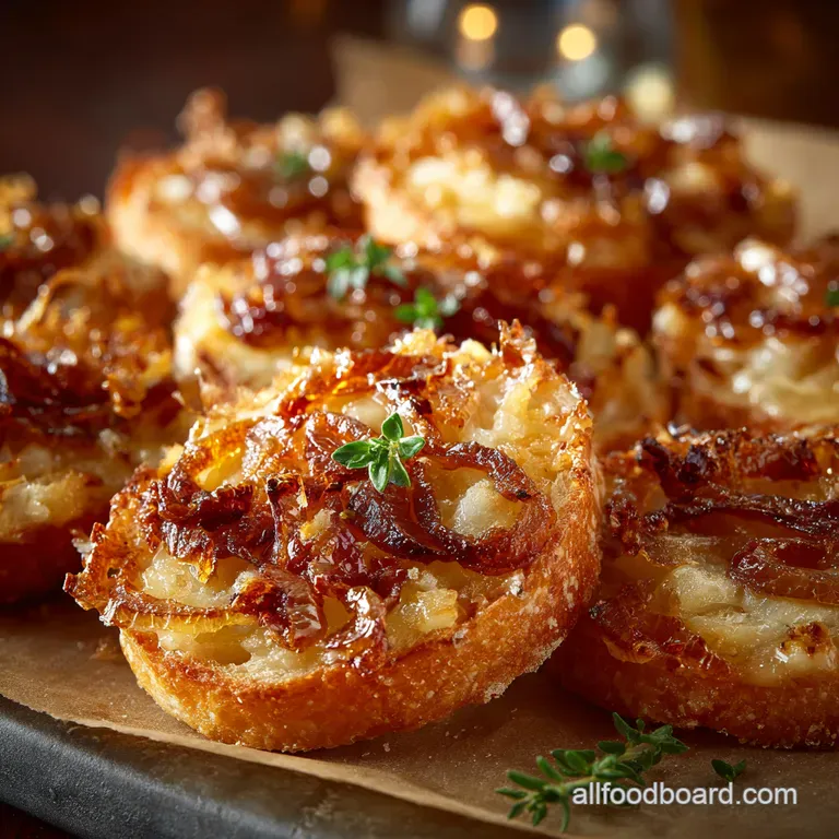 French Onion Crostini