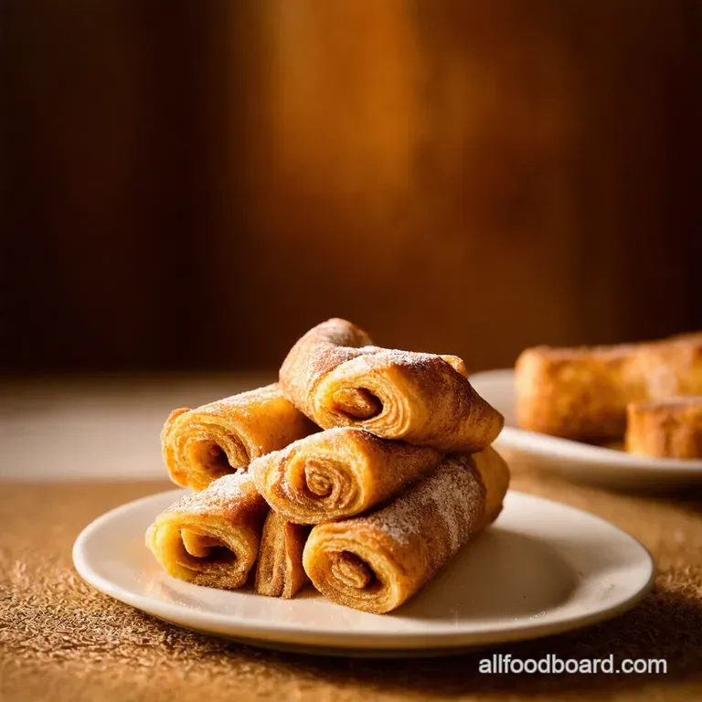 French Toast RollUps Cinnamon Swirl Bliss presentation