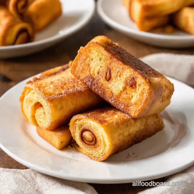 French Toast RollUps Cinnamon Swirl Bliss