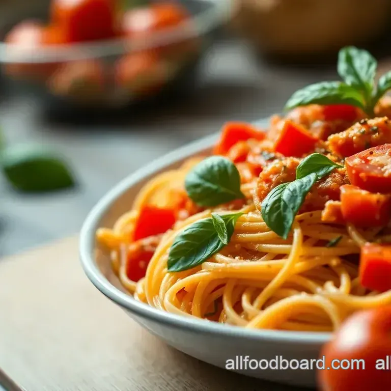 Fresh Tomato Basil Pasta