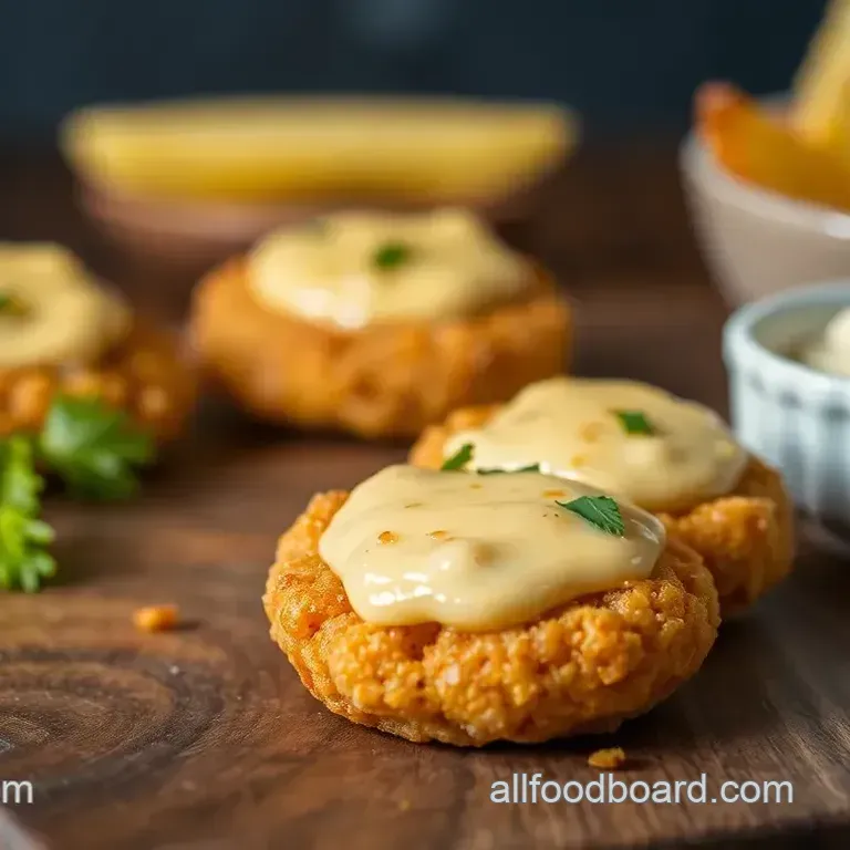 Crispy Fried Rattlesnake Bites with Spicy Cheese Dip