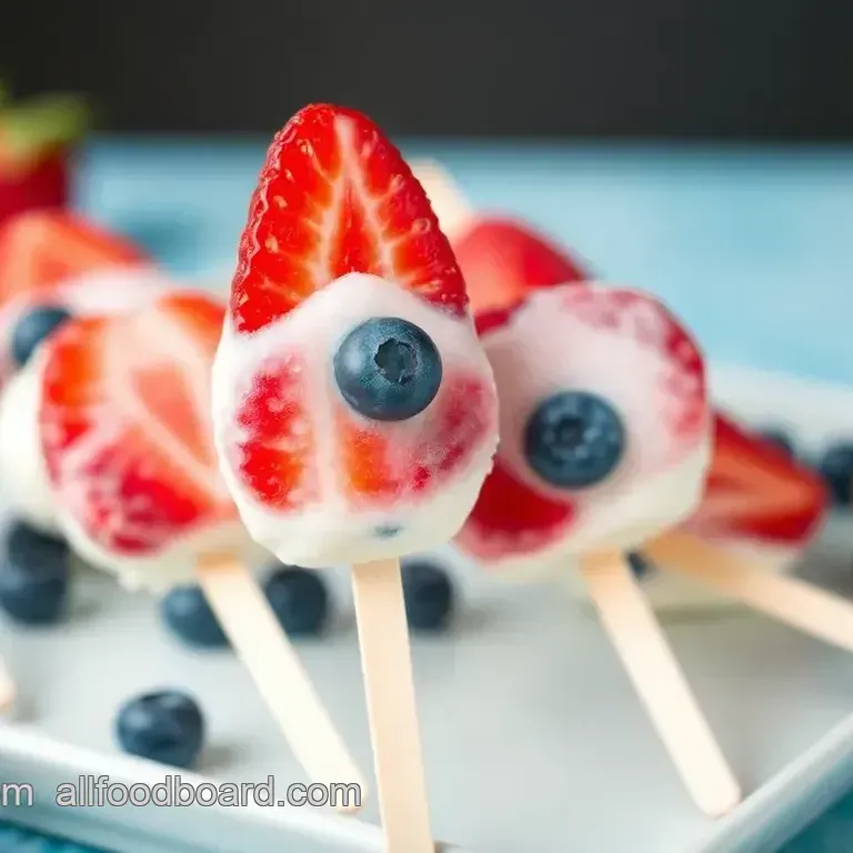 Fruity Worm Pops