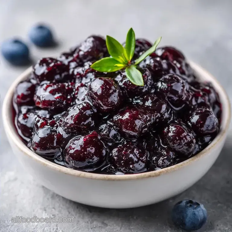 Old Fashioned Garden Huckleberry Jam: Glossy and Tart