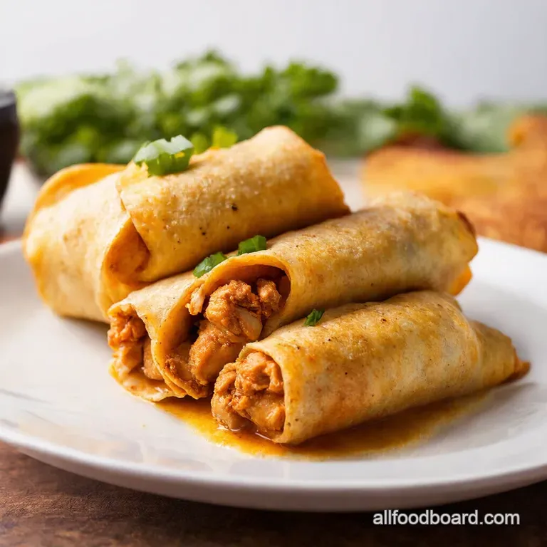 Garlic Butter Baked Chicken Chimichangas