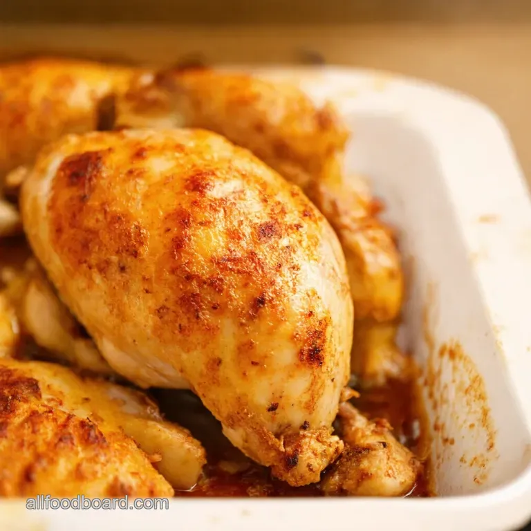 Garlic Butter Bliss Baked Chicken Breast presentation
