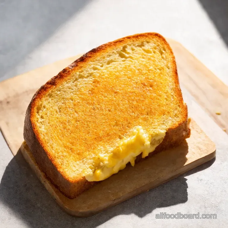 Garlic Butter Bliss Grilled Cheese aka The GBGC