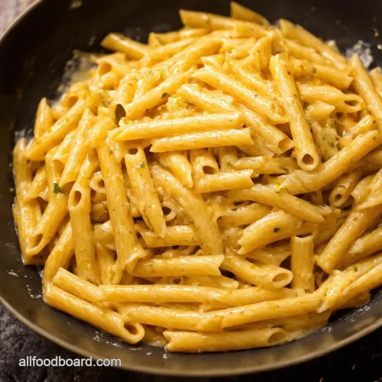 Garlic Butter Bliss the Ultimate Quick Easy Pasta presentation