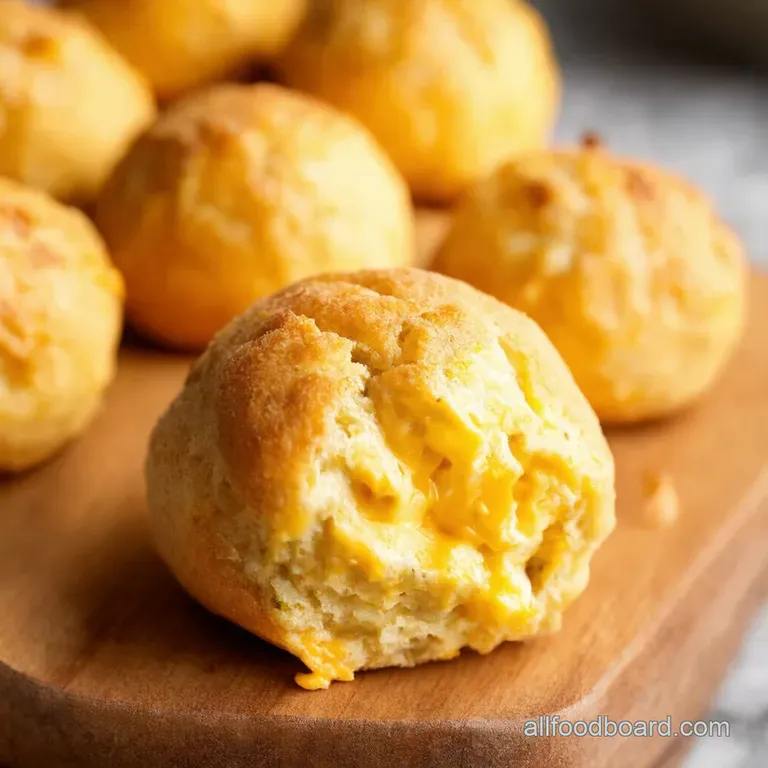 Garlic Butter Cheese Bombs presentation