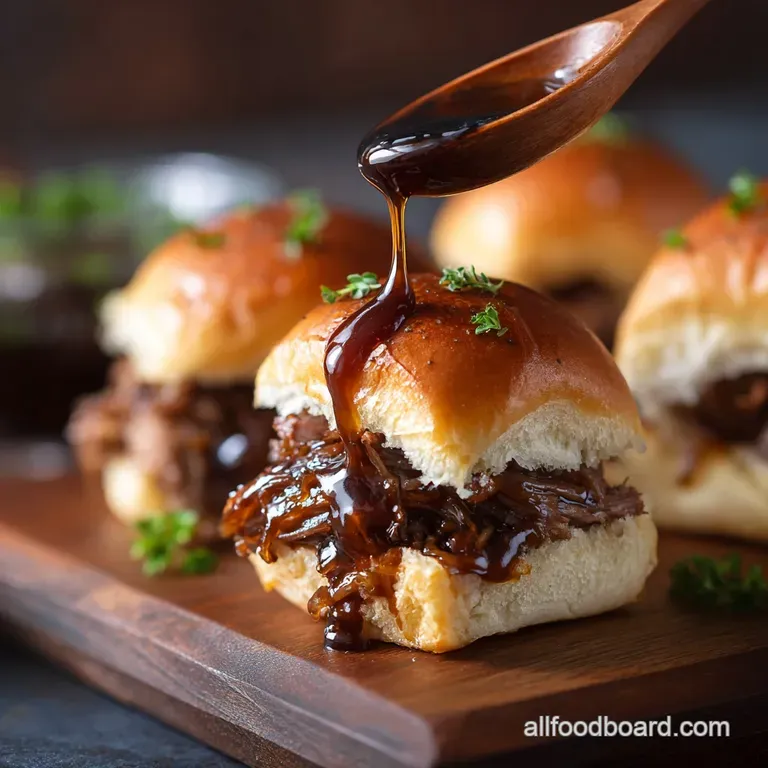 Slider Recipes: Garlicky French Dip Tray Bake presentation