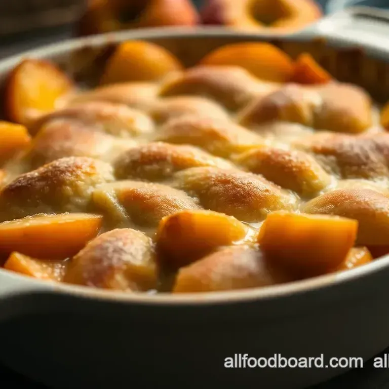 Easy Georgia peach cobbler recipe: Southern comfort in every bite Georgia Peach Cobbler: Sweet Simplicity