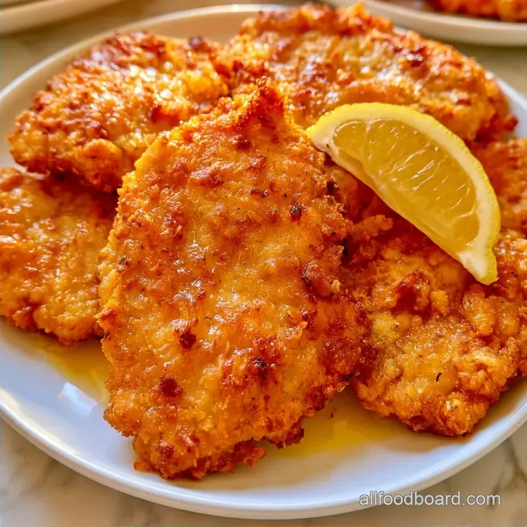 Crispy German Beef Schnitzel