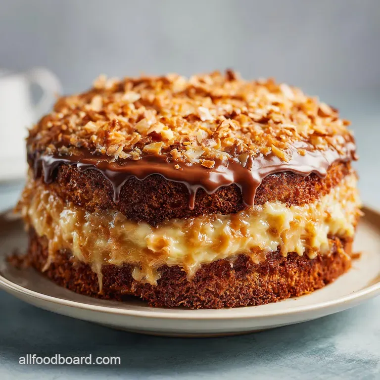 German Chocolate Cake Perfection Recipe
