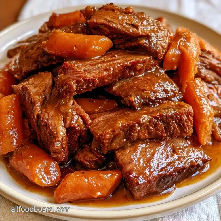 Traditional German Pot Roast: Sauerbraten