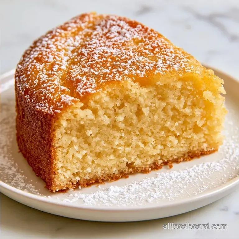 Old Fashioned German Sour Cream Cake