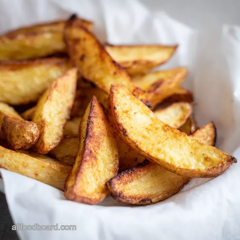 Golden & Crispy Air Fryer Potato Wedges