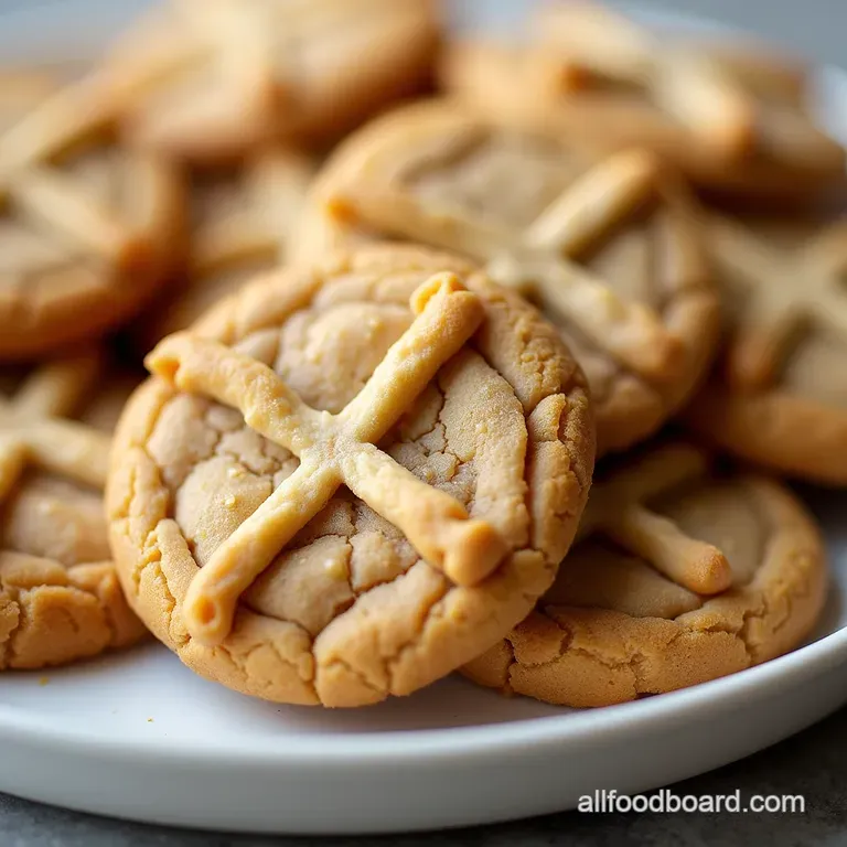 The Ultimate Golden CrissCross Peanut Butter Cookies Truly Classic Chewy