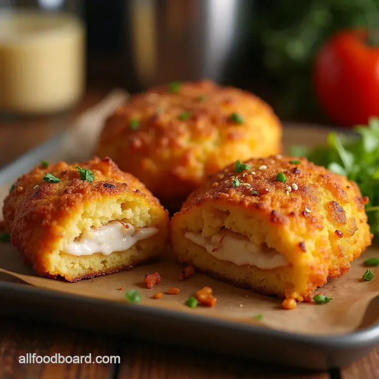 The Golden Crunch Chicken Patties Juicy Inside Utterly Crispy Outside presentation