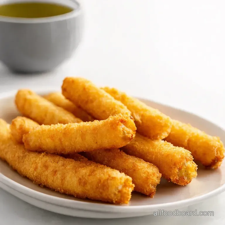 Golden Crunch Mozzarella Sticks My Secret to Crispy Cheese Golden Crunch Mozzarella Sticks