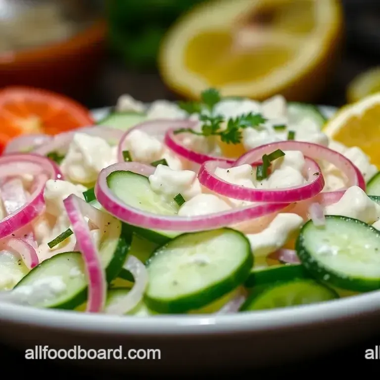 Grandma Betty s Creamy Cucumber Salad