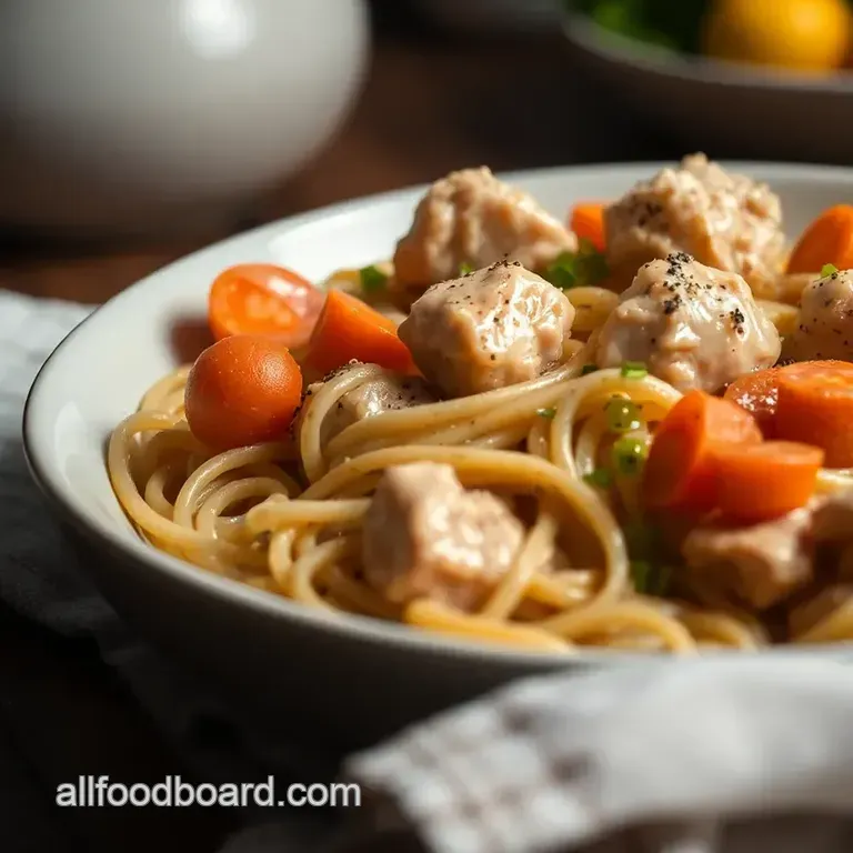 Grandma s Chicken and Noodles (But Better!) presentation