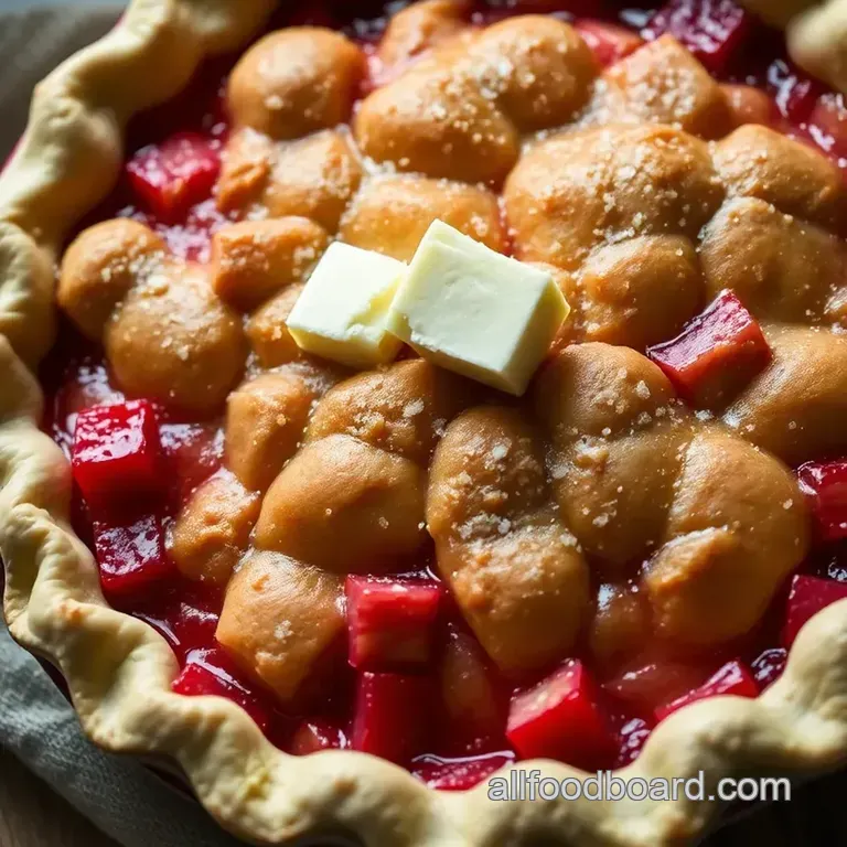 Grandma' s Rhubarb Pie presentation