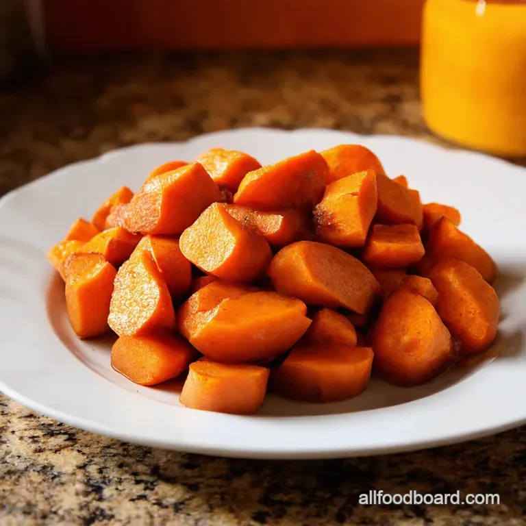 Grandmas Southern Candied Sweet Potatoes But Better presentation