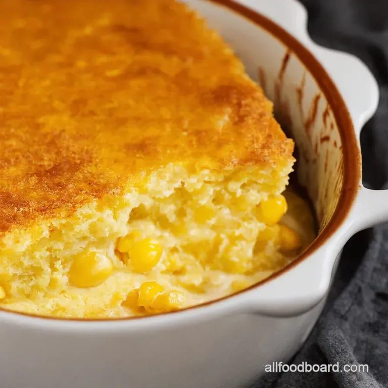 Grandmas Sweet Corn Embrace a Pudding of Sunshine presentation