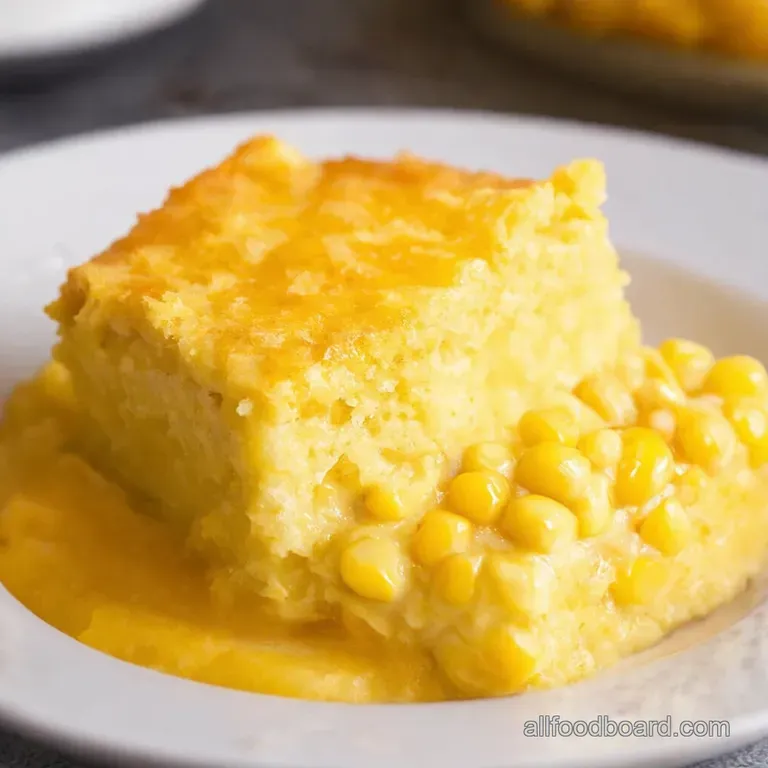 Grandmas Sweet Corn Embrace A Pudding of Sunshine