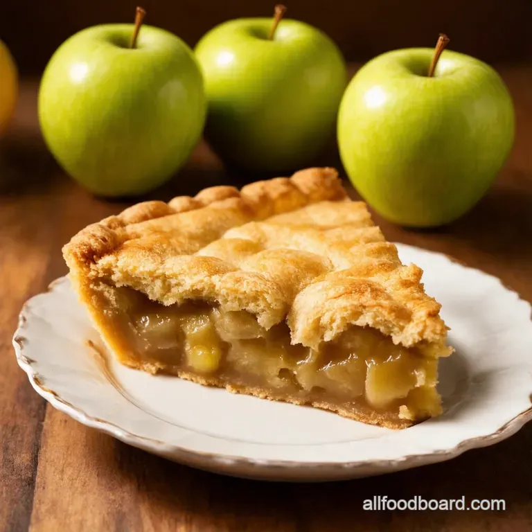 Granny Smiths Golden Crown the Ultimate Apple Pie presentation