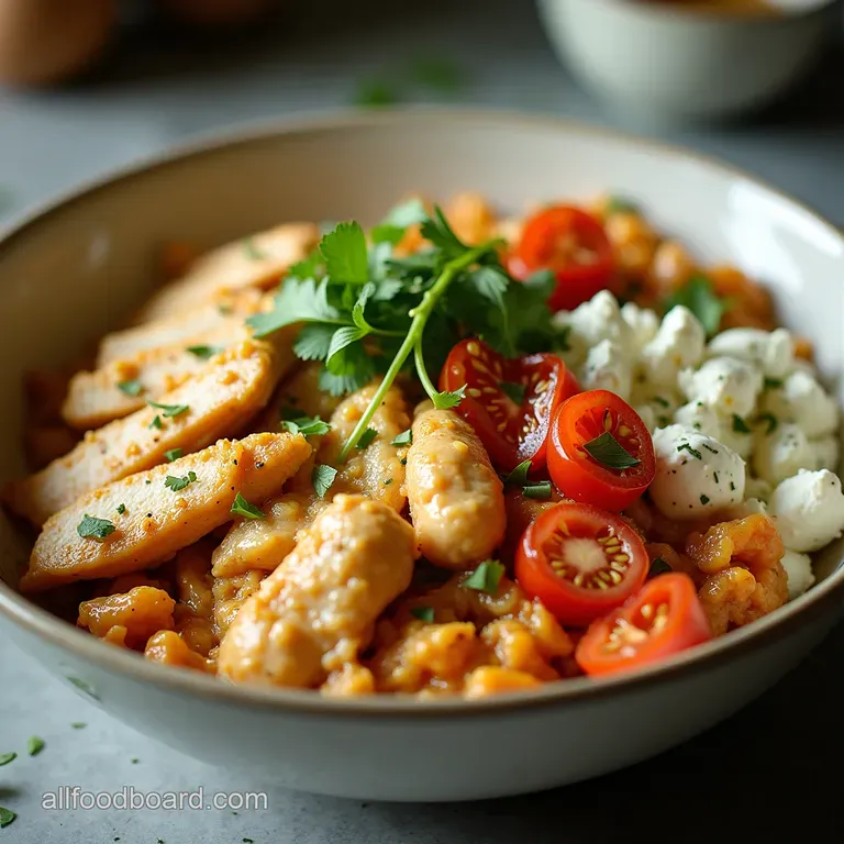 The Best Greek Chicken Cottage Cheese Bowl Recipe 35 Min The Aegean Protein Power Bowl Zesty Greek Chicken Creamy Cottage Cheese