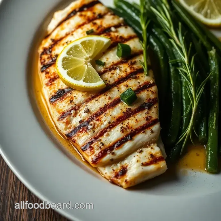Grilled Bluefish: a Coastal Delight presentation
