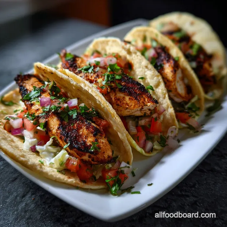 Grilled Chicken Street Taco Recipe