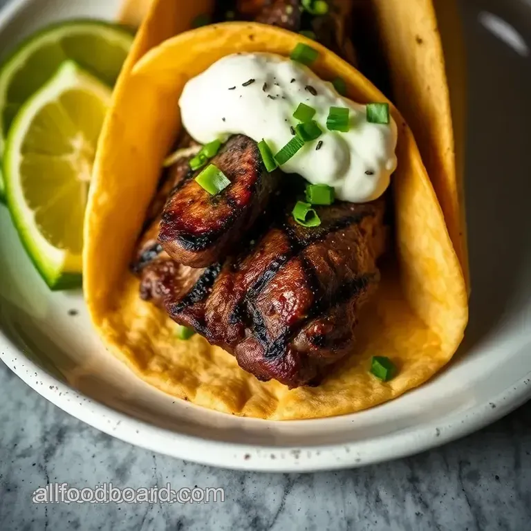 Grilled Ribeye Elote Tacos: A Summer Fiesta! presentation