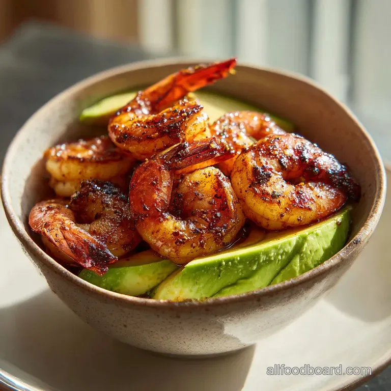 Grilled Shrimp and Avocado Bowl: 25-Minute Meal