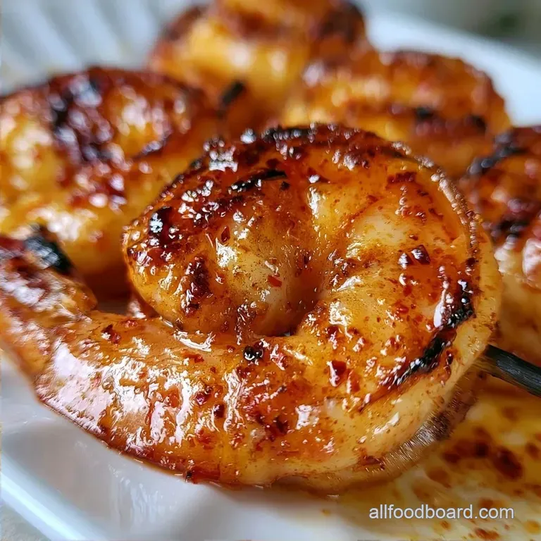 Grilled Shrimp Kabobs with Honey Lemon