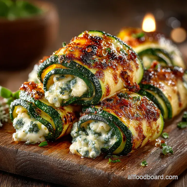 Grilled Zucchini Ricotta RollUps Sunshine on a Plate