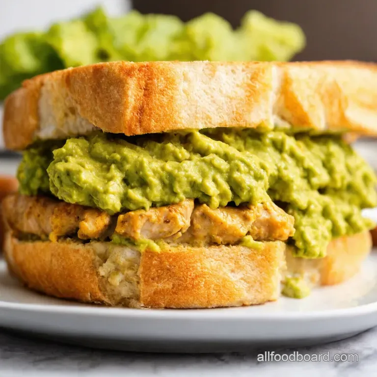 Guac n Roll Chicken Melts The Ultimate TexMex Lunch