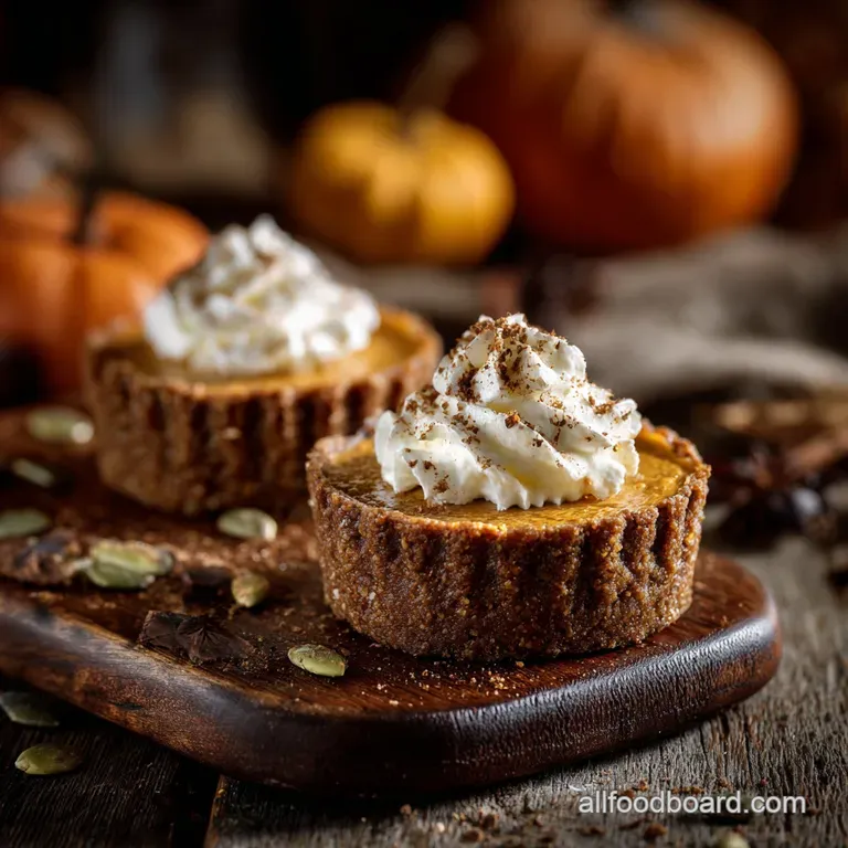 Halloween Desserts Recipe: Spiced Graveyard Mini Tarts for Adults
