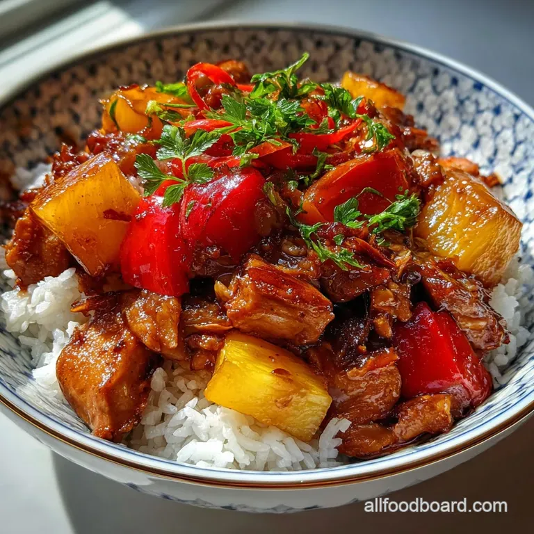 Hawaiian Crockpot Chicken