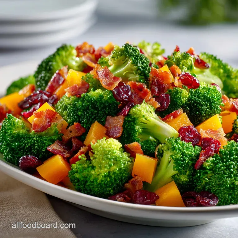 Broccoli Salad: Healthy Crisp and Creamy