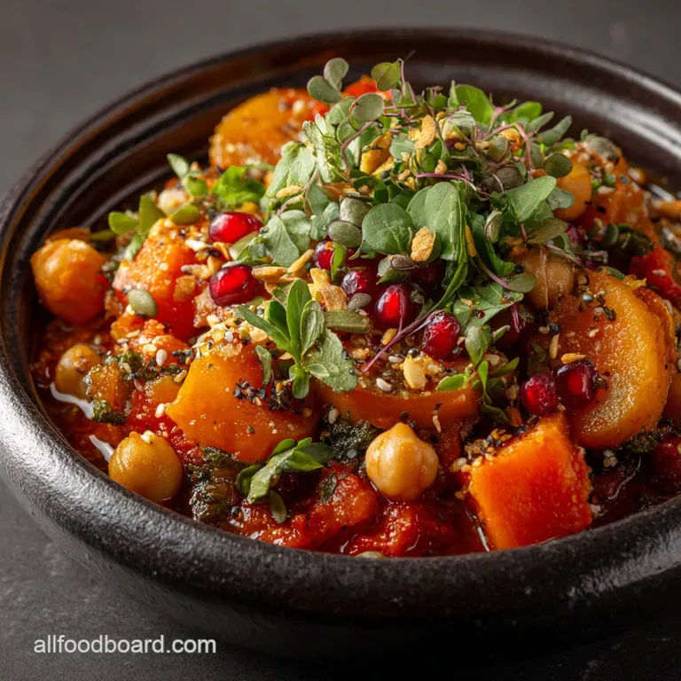 Healthy Instant Pot Recipes Highfibre Mediterranean Chickpea Tagine presentation