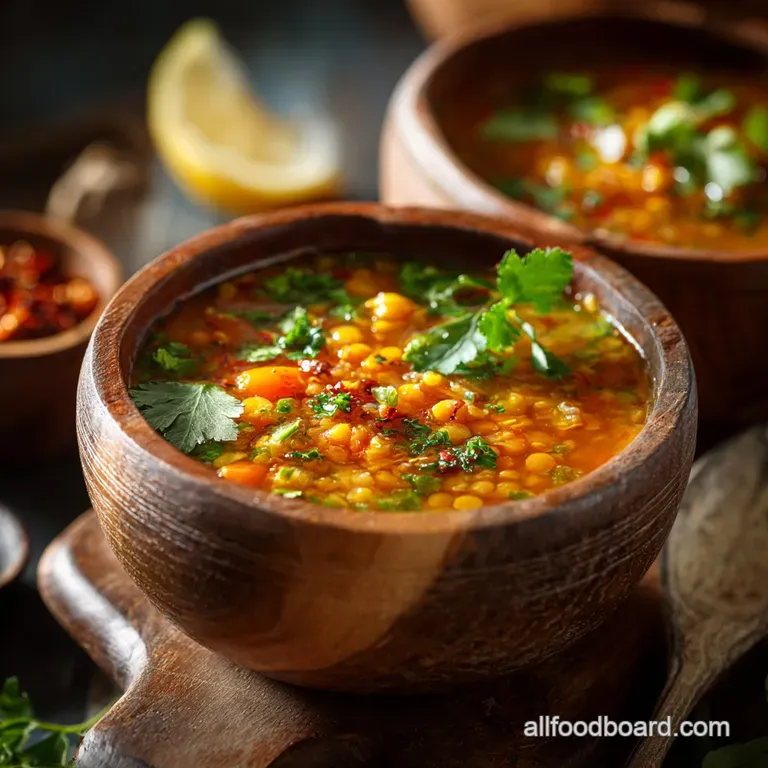Healthy Soup Easy MoroccanSpiced Lentil Sweet Potato Detox Recipe