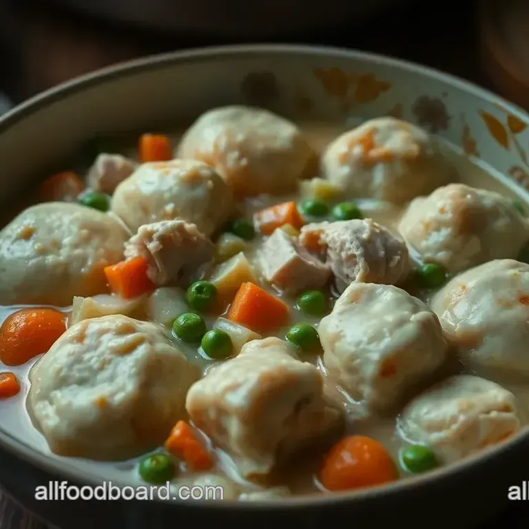 Hearty Chicken and Dumplings: A Comforting Classic