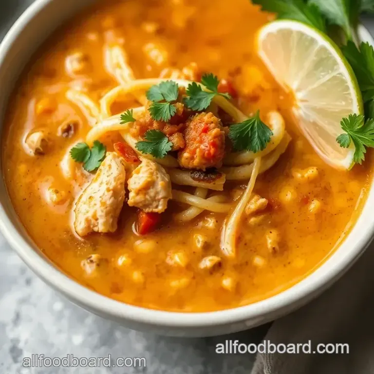 Hearty Chicken Tortilla Soup – Fiesta in a Bowl! presentation
