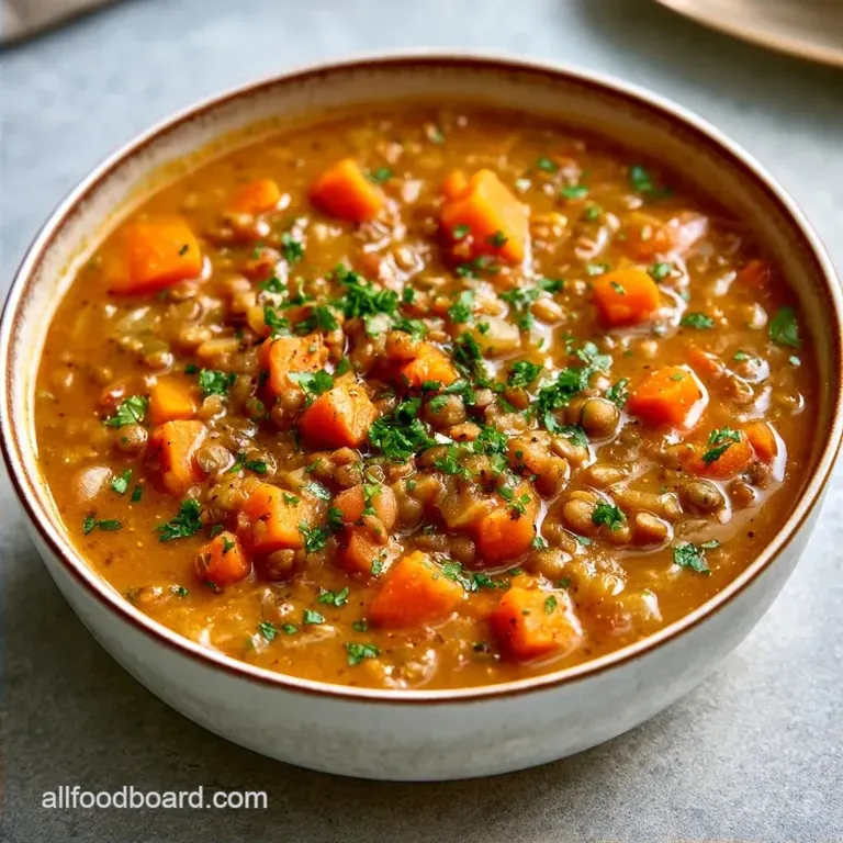 Authentic Hearty German Lentil Soup