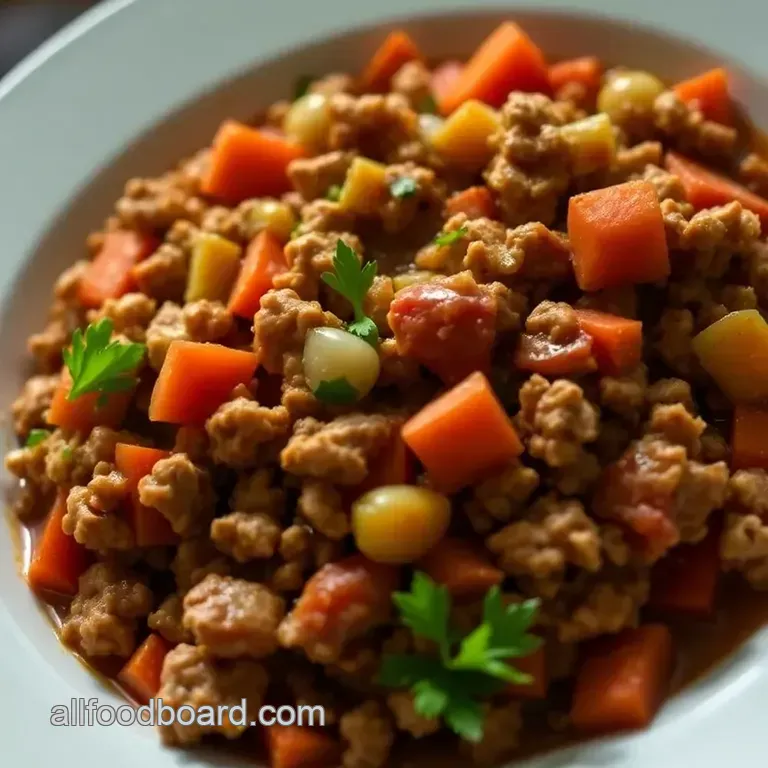 Hearty Ground Turkey Goulash: A Cozy Comfort Dish presentation