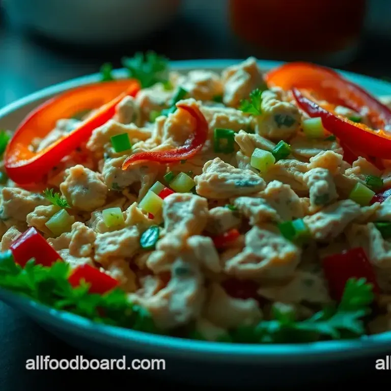 Hearty Herb Chicken Salad Delight